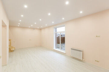 unfurnished house or apartment in bright colors