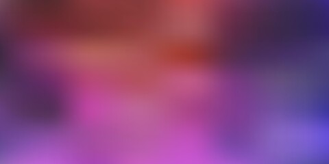 Dark blue, red vector abstract blur backdrop.