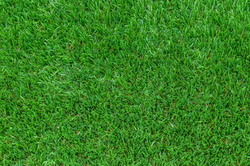 artificial turf synthetic grass seen from above