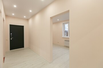unfurnished house or apartment in bright colors