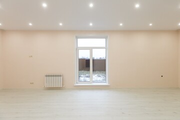 unfurnished house or apartment in bright colors