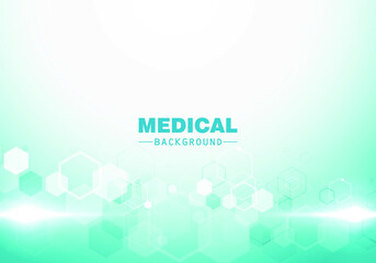 Abstract medical science background concept