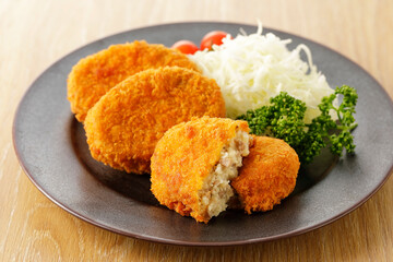 牛肉とポテトのコロッケ　Japanese croquette(potato and beef)