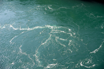 Whirlpool scenery seen in Saikai National Park in Nagasaki