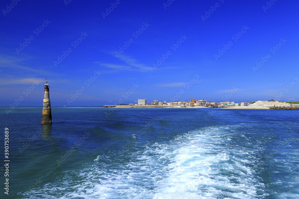 Poster beauty of nature in Penghu Taiwan