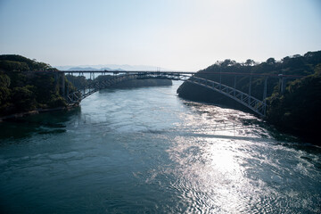 Whirlpool scenery seen in Saikai National Park in Nagasaki