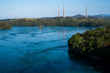 長崎県佐世保市　西海国立公園の渦潮（うずしお）の風景