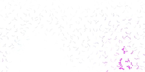 Light purple vector background with random forms.