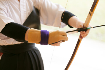日本の伝統的武道、弓道