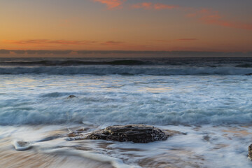 Winter Sunrise at the Seaside