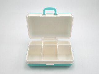 Small tablet and pill daily medicine box luggage design