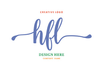 HFL lettering logo is simple, easy to understand and authoritative