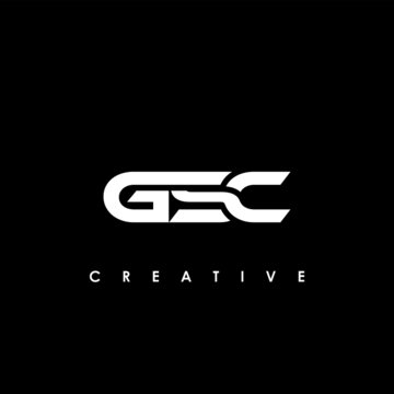 GSC Letter Initial Logo Design Template Vector Illustration	
