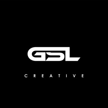 GSL Letter Initial Logo Design Template Vector Illustration	
