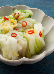 白菜の漬け物