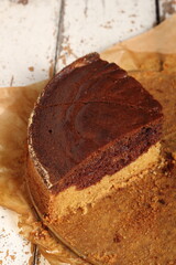 Butter Marble Cake, freshly baked.