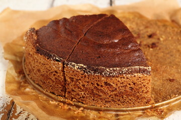 Butter Marble Cake, freshly baked.