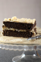 Poppy Seed Cake with Buttercream Icing