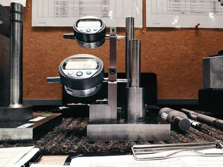 coffee grinder in a locomotive