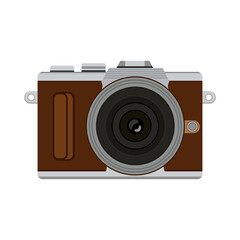 old retro camera device icon