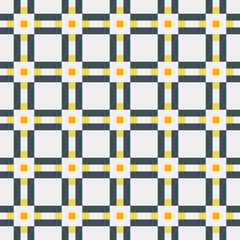 Abstract Cross Pattern Dots Logo generative computational art illustration