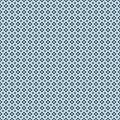 Abstract Cross Pattern Dots Logo generative computational art illustration