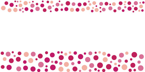 Pink red yellow white dot abstract background