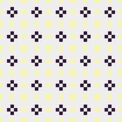 Abstract Cross Pattern Dots Logo generative computational art illustration