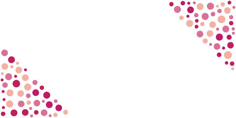 Pink red yellow white dot abstract background