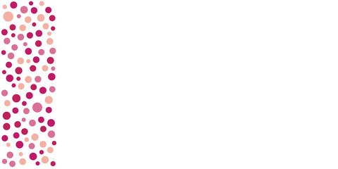 Obraz premium Pink red yellow white dot abstract background