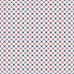 Abstract Cross Pattern Dots Logo generative computational art illustration