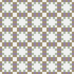 Abstract Cross Pattern Dots Logo generative computational art illustration