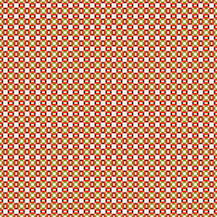 Abstract Cross Pattern Dots Logo generative computational art illustration