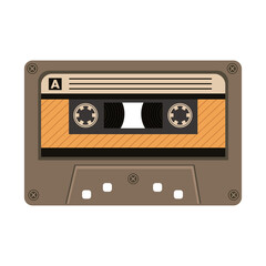 old retro cassette device icon