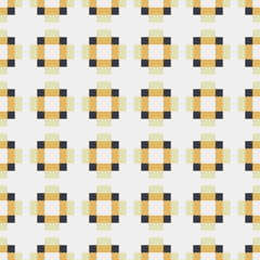 Abstract Cross Pattern Dots Logo generative computational art illustration