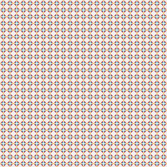 Abstract Cross Pattern Dots Logo generative computational art illustration
