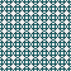 Abstract Cross Pattern Dots Logo generative computational art illustration