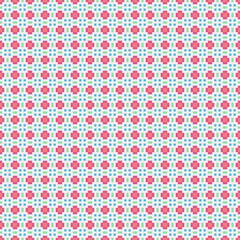 Abstract Cross Pattern Dots Logo generative computational art illustration