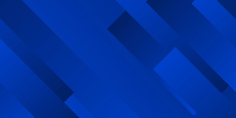 Fototapeta premium Bright navy blue dynamic abstract vector background with diagonal lines. Trendy classic color of 2021. 3d cover of business presentation banner for sale event night party. Fast moving soft shadow dots
