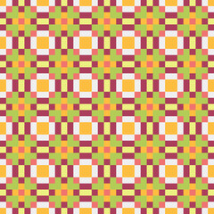 Abstract Cross Pattern Dots Logo generative computational art illustration