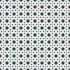 Fototapeta premium Abstract Cross Pattern Dots Logo generative computational art illustration