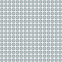 Abstract Cross Pattern Dots Logo generative computational art illustration