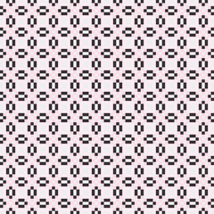 Abstract Cross Pattern Dots Logo generative computational art illustration