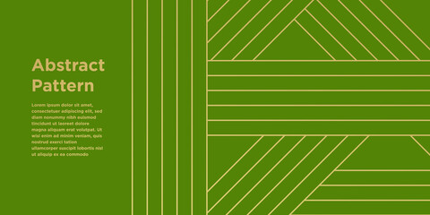 Green and Gold Pattern