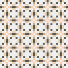 Fototapeta premium Abstract Cross Pattern Dots Logo generative computational art illustration