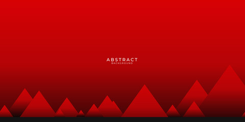 abstract red black polygonal vector background