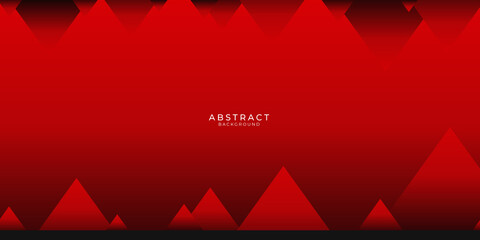 abstract red black polygonal vector background