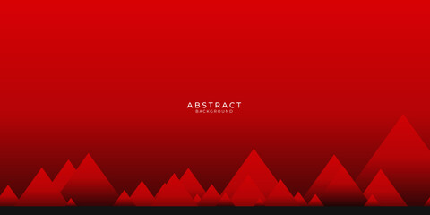 abstract red black polygonal vector background