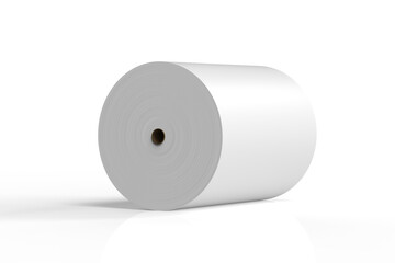 white paper roll