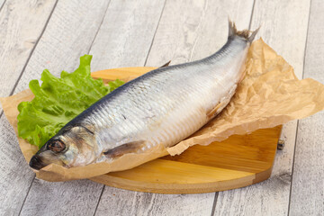 Salted herring fish